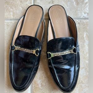 Franco Sarto Black Mules